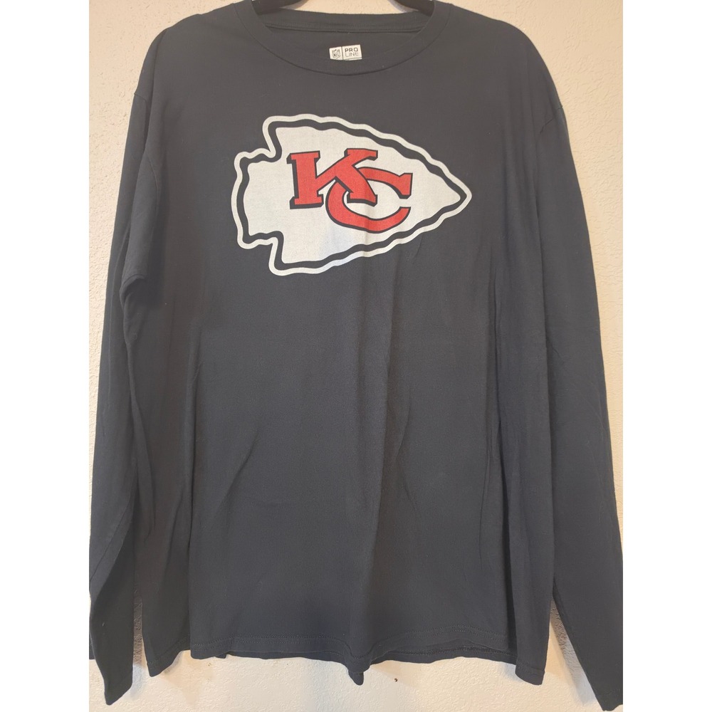 NFL Pro Line Fanatics Kansas City Chiefs Patrick Mahomes 15 Long Sleeve Shirt XL